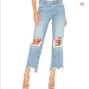 NWT Free People Maggie Straight Jean size 28